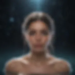 Symbolic representation of Aquarius constellation