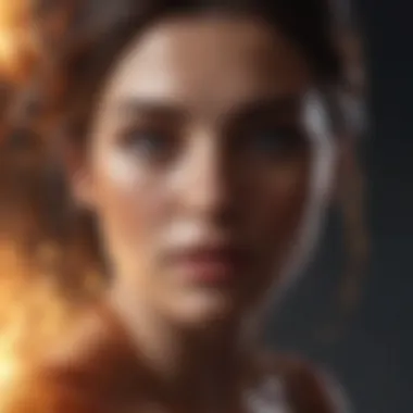 Elemental Connections: Water and Fire in Astrology Visual representation of elemental associations for Cancer and Leo