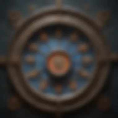 Exploring the Depths of Numerology Abstract representation of numerology concepts with symbols and patterns
