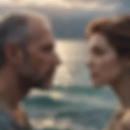 A serene ocean landscape symbolizing the emotional connection between Cancer and Pisces.