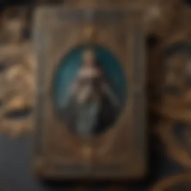 Intricacies of Tarot Cards A collection of tarot cards displaying intricate designs and symbols.