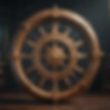 Illustration of the Zodiac Wheel Zodiac wheel illustrating twelve signs