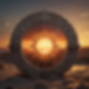 The Essence of Your Rising Sign An artistic representation of the Rising sign emerging at dawn