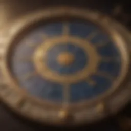 Astrological chart highlighting zodiac signs and their meanings