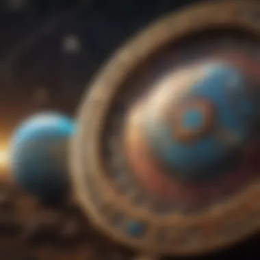 Astrology: The Power of Planets Illustration of planetary influences in astrology