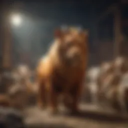 Artistic representation of the twelve Chinese Zodiac animals