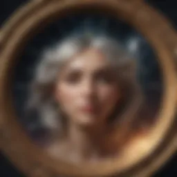 Astrological chart highlighting Aries Moon and Rising signs