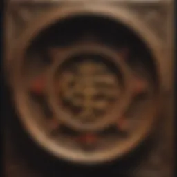 Ancient Chinese symbols representing Feng Shui principles