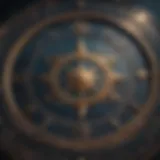 Celestial Map with Zodiac Symbols