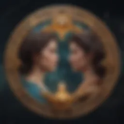 Astrological symbols representing zodiac signs