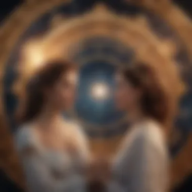 Understanding Compatibility through Astrology Compatibility chart illustrating astrological connections