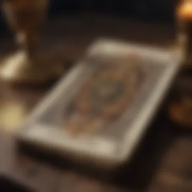 Historical Tarot Deck Representation Artistic representation of a historical tarot deck reflecting its origins.