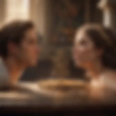 Artistic Depiction of Libra's Strengths in Relationships Artistic depiction of Libra's strengths in relationships