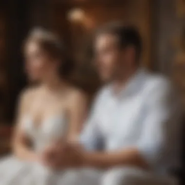 Psychological Implications of Marriage Timing Conceptual image illustrating psychological aspects of marriage