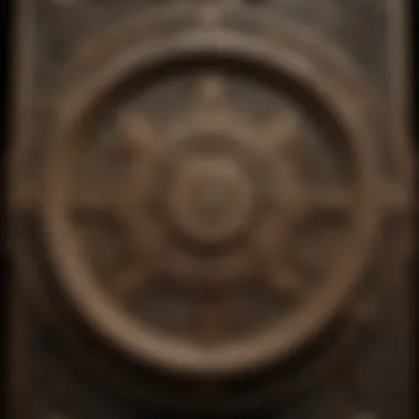 Intricate Symbols of the Toth Deck Artistic representation of the Toth Deck showcasing its intricate symbols