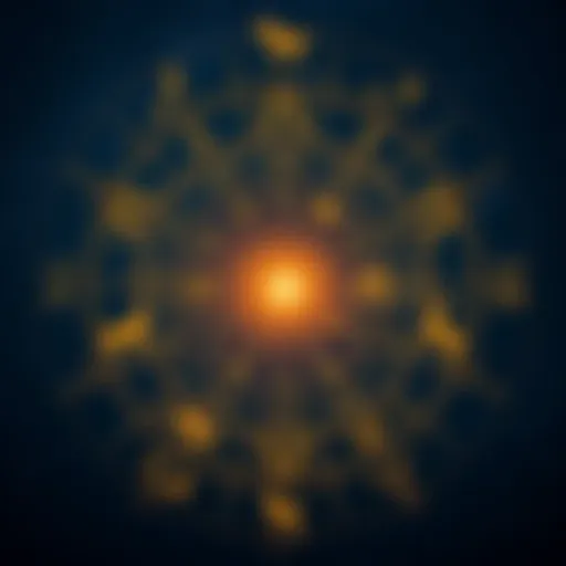 Zodiac Constellations Intricate zodiac constellations against a starry background