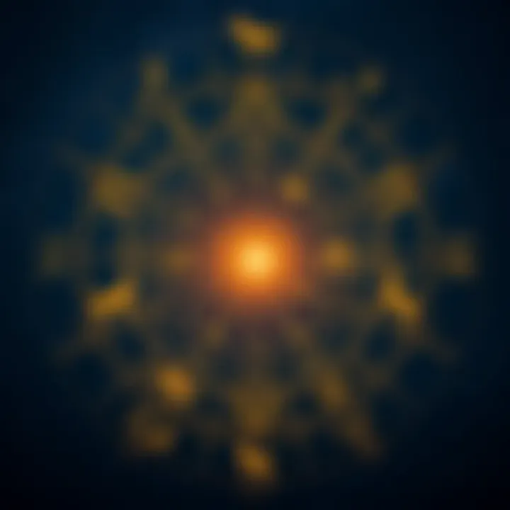 Zodiac Constellations Intricate zodiac constellations against a starry background