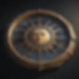 Astrological chart displaying the moon sign