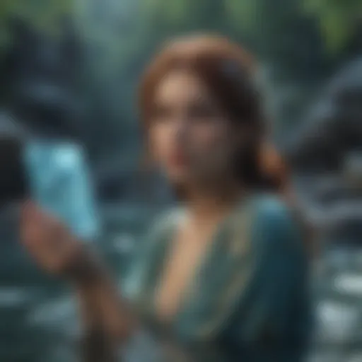 An ethereal representation of Pisces zodiac sign