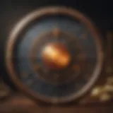 An intricate representation of a natal chart
