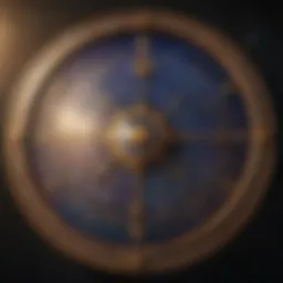 Astrological chart highlighting key planetary positions.