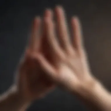Diverse Hand Shapes and Their Significance A detailed diagram showcasing different hand shapes