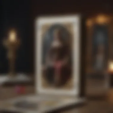 Symbolism in Tarot Cards A detailed illustration showcasing the symbolism of tarot cards