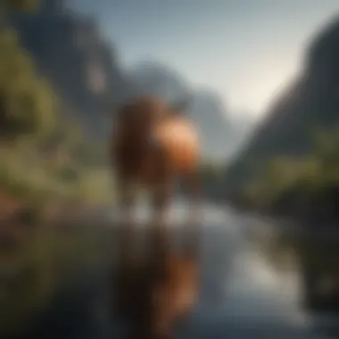 Taurus: The Stability of Earth A tranquil landscape representing Taurus