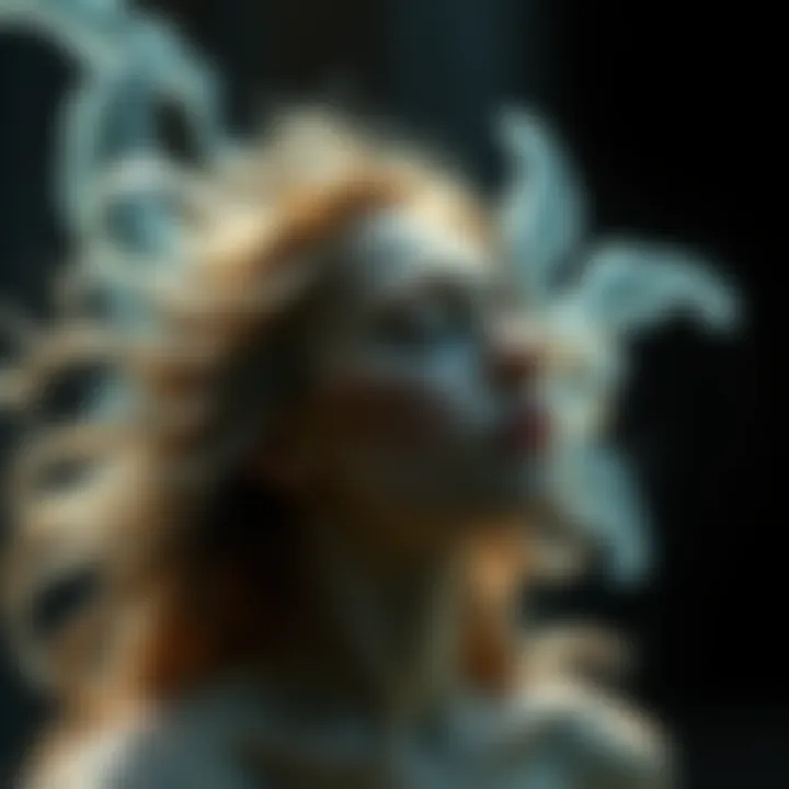 Depiction of creative expression and imagination