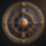 Astrological symbols representing zodiac signs