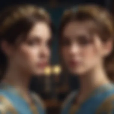 The Duality of Gemini Symbolic representation of Gemini zodiac sign