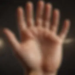 An illustration depicting the major lines on a palm, highlighting their significance in palmistry.