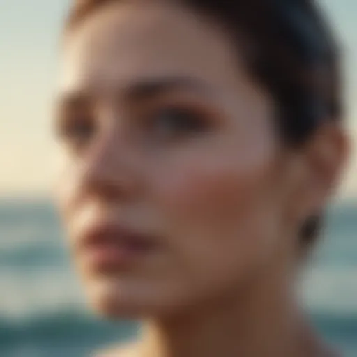 A serene ocean landscape representing the emotional depth of Cancer personalities.