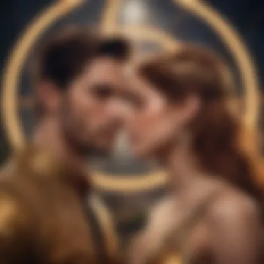 Relationships Affected by Sagittarius Moon Symbolic depiction of relationships influenced by Sagittarius Moon