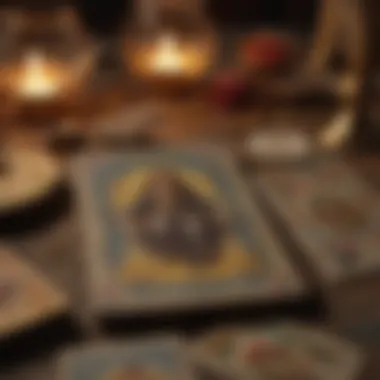 Historical Roots of Tarot An ancient tarot deck displayed with historical context