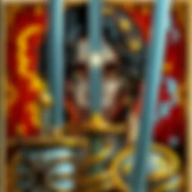 The Intellect of Swords A vibrant illustration showcasing the Suit of Swords tarot cards, representing intellect and conflict.