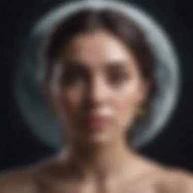 Emotional Depth of the Moon Sign Visual representation of the moon sign influencing emotions.