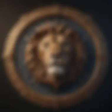 Zodiac Wheel Insights Zodiac wheel highlighting the Lion sign