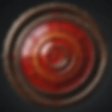 Symbol of the Root Chakra Visual representation of the root chakra symbol