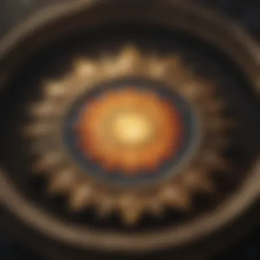Symbolic representation of the Rising sign in astrology