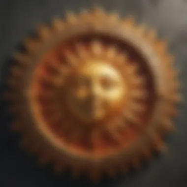 Symbolic representation of the Sun sign in astrology