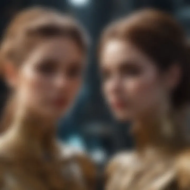 Celestial representation of Gemini's ruling planet