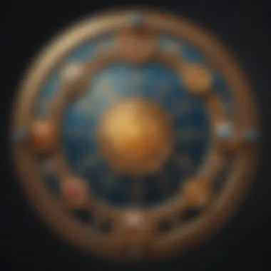 Zodiac Signs and Their Meanings Celestial chart illustrating zodiac signs and their meanings
