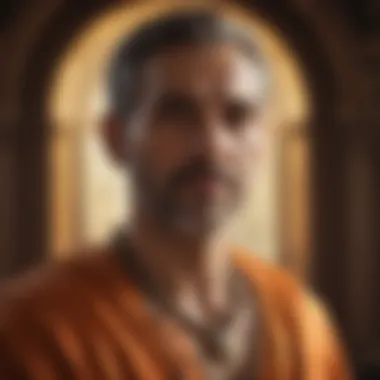 Self-Discovery through Vedic Insights A person engaging with their Vedic report, reflecting on personal insights.