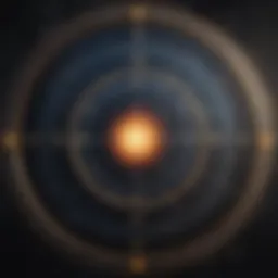 Celestial chart illustrating the Midheaven sign