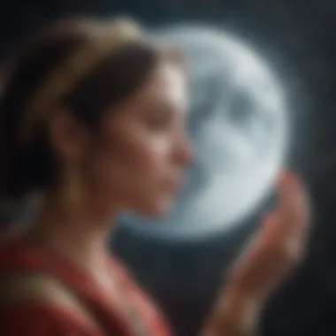 Reflection on Astrological Signs Person reflecting on their astrological signs