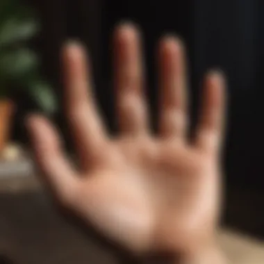 Symbolism and Artistry in Palm Reading Artistic representation of palmistry symbols