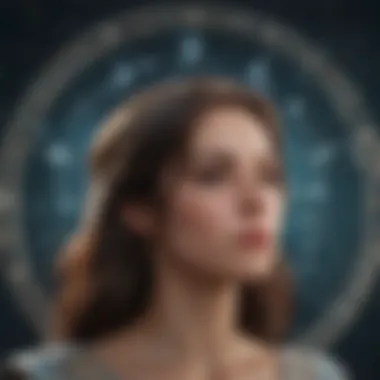 Celestial Representation of Zodiac Constellations A celestial depiction of zodiac constellations