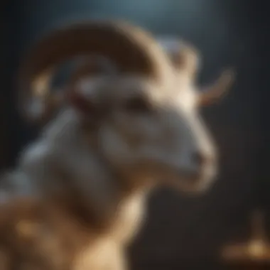 Symbol of Aries and Its Characteristics Symbolic representation of Aries showcasing its traits